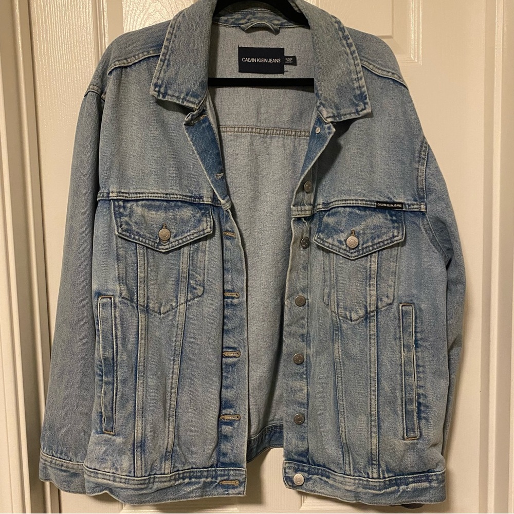 Oversized Calvin Klein Denim Jacket